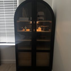 Bookshelf and storage cabinets and dresser Urban Outfitters 