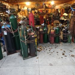 Torches, Full Tanks, All Working Order, Test At Time Of Purchase 