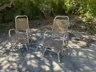 MCM Cord Patio Gliders