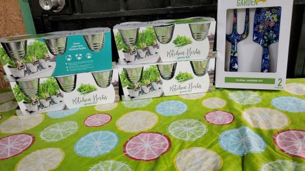 Grow kit and floral garden kit everything for $25