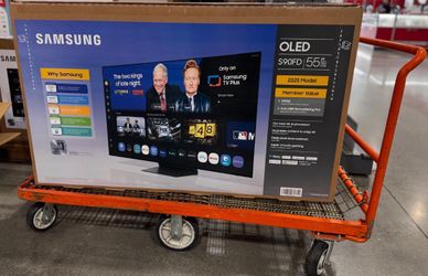 55S90F 55” Samsung smart 4k oled hdr tv