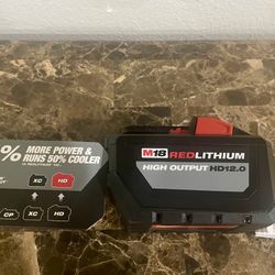 Milwaukee M18 High Output 12.0 Battery 