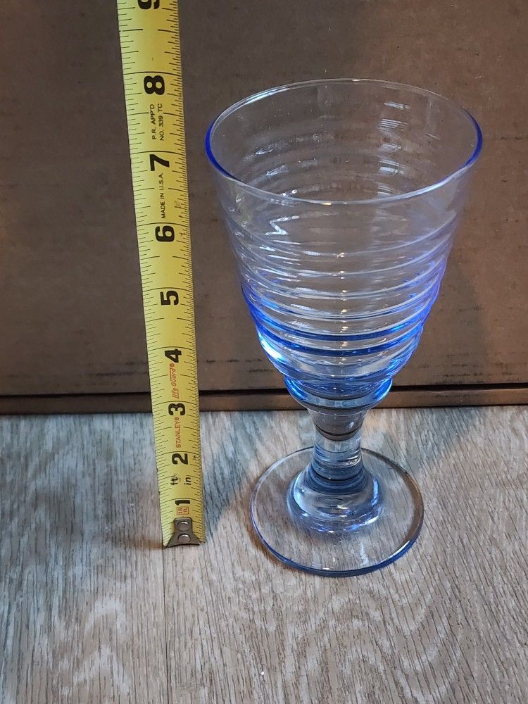  Vintage Blue Glass