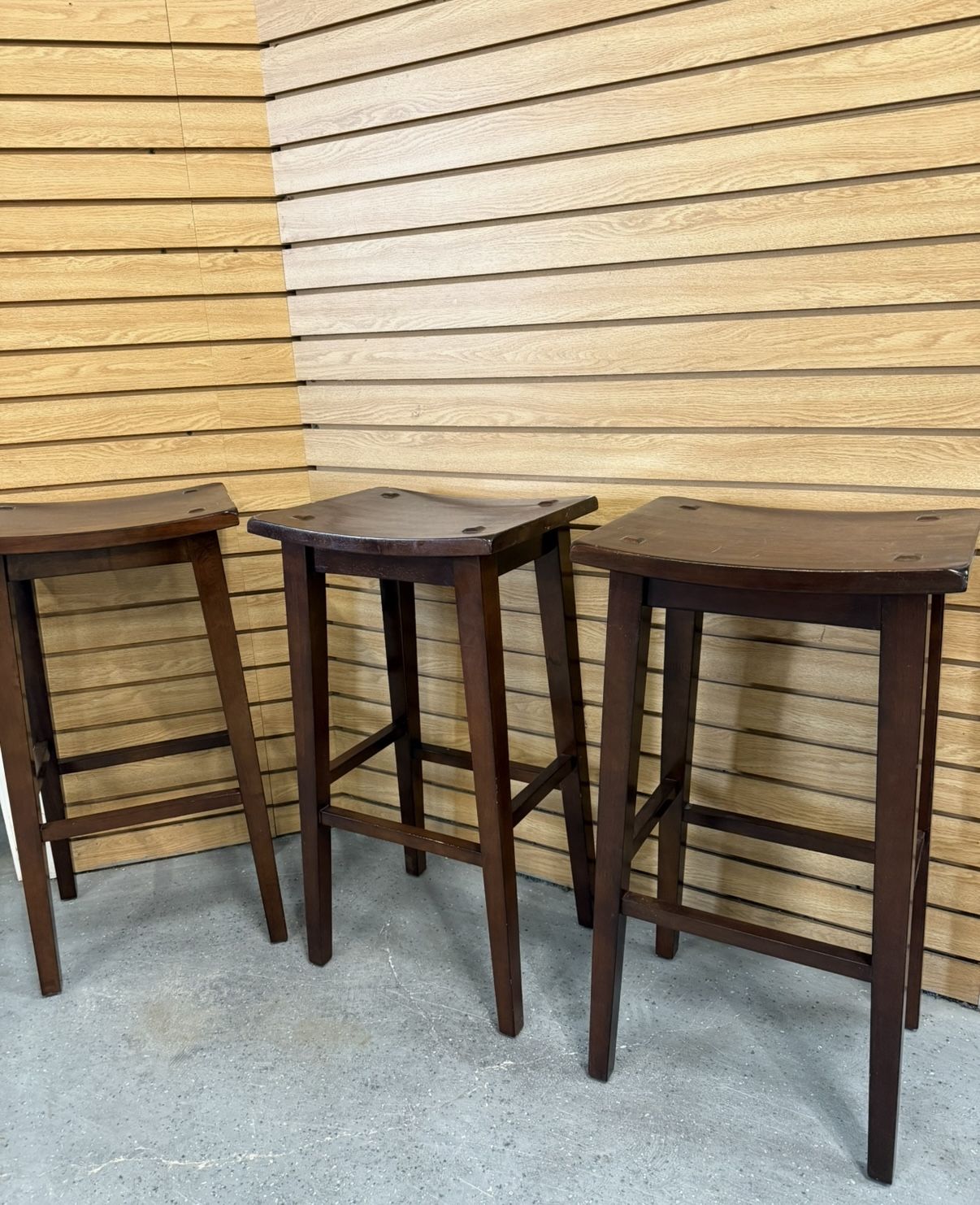 Pier 1 Imports Saddleback Counter Height Barstools