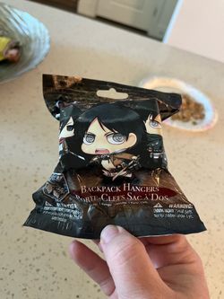 Attack on Titan mystery backpack hanger