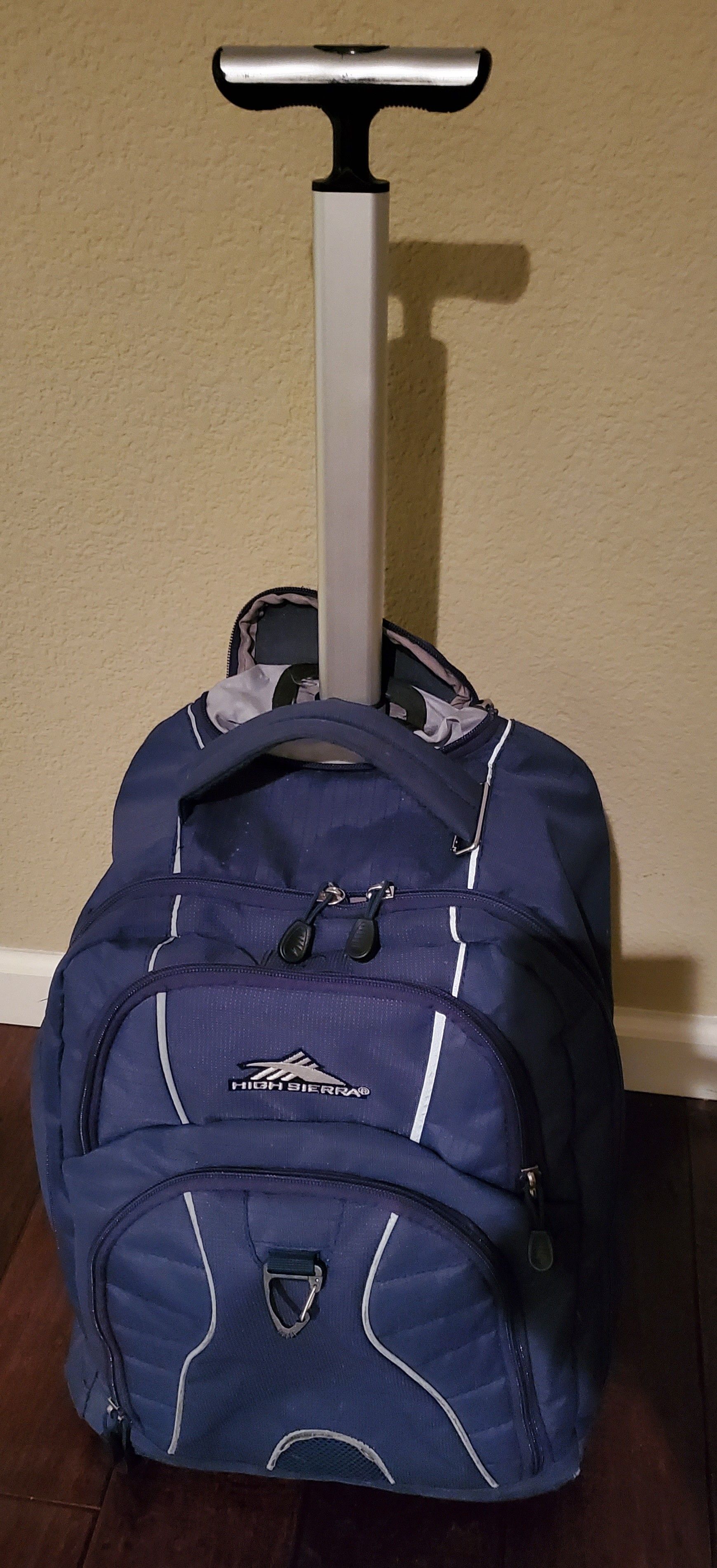 High Sierra Freewheel Wheeled roller Laptop Backpack, 15-inch