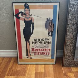 Breakfast At Tiffany’s Poster Frame