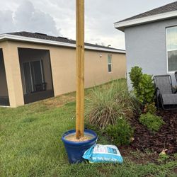 FREE Wooden Pole