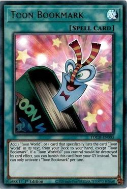 Toon Bookmark 1st Edition (Ultra Rare)