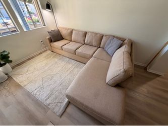 Living Spaces Sectional Sofa