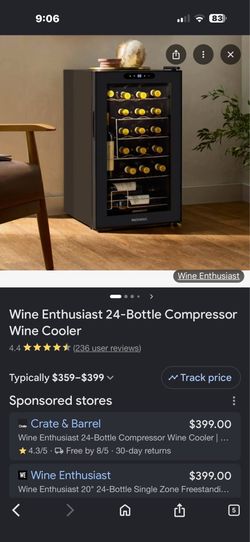 Wine Enthusiast Wine Cooler