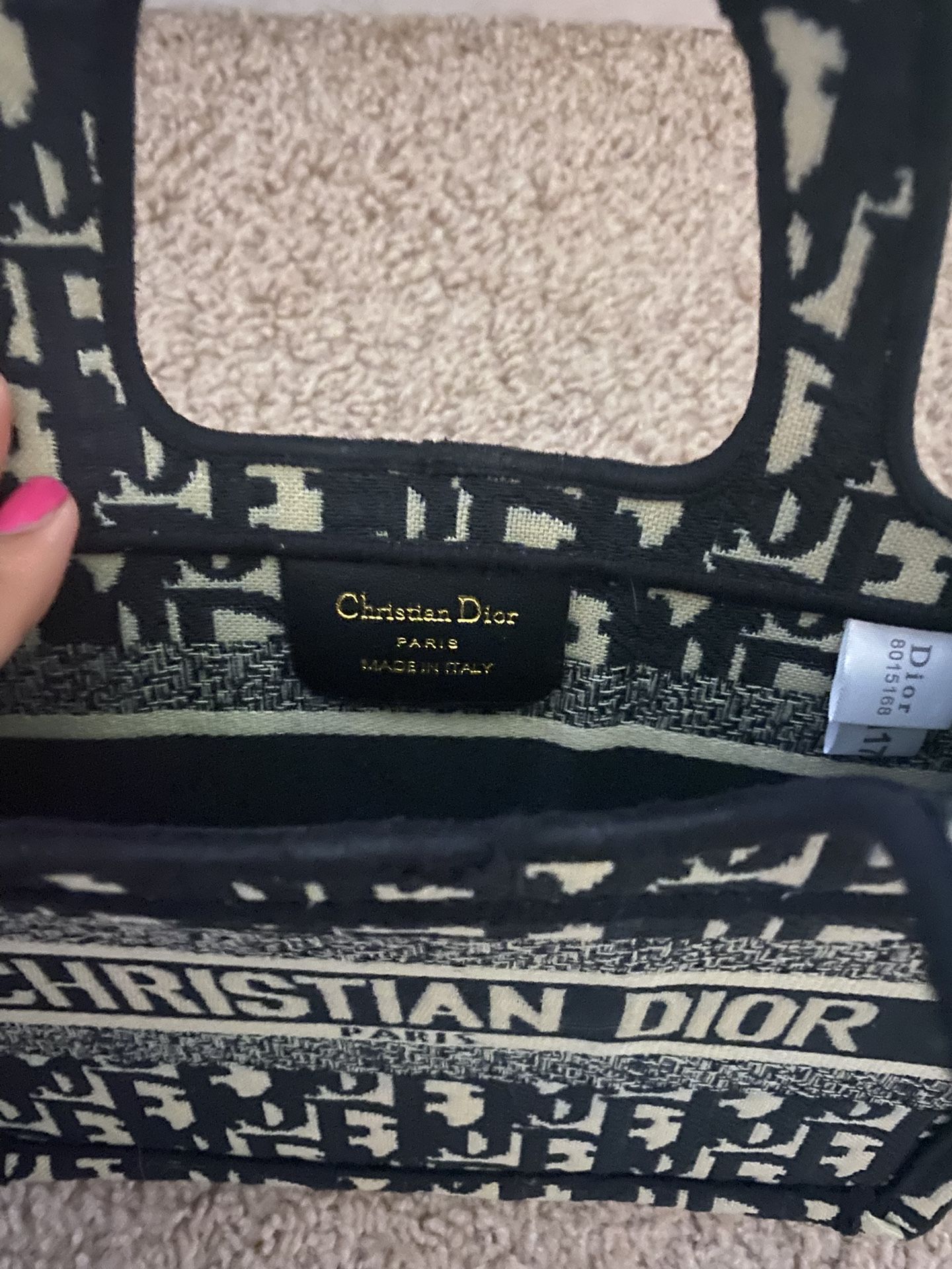 Dior Small Book Bag