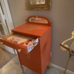 1920’s Antique Sheet Music Cabinet 