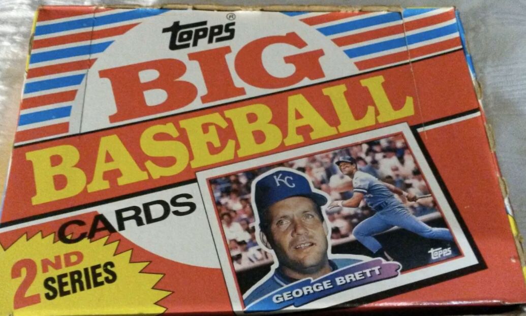 1-Topps BIG Baseball Cards 2nd Series NEW. 1-Topps BIG Baseball Cards 3rd Series NEW