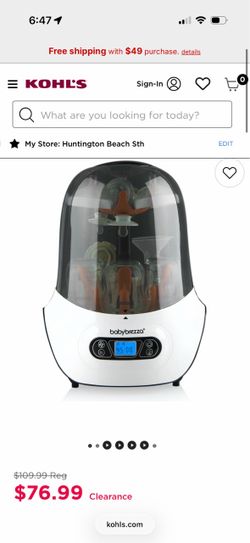 Baby Brezza Bottle Sterlizer