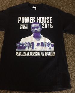Kayne West Power 106 Powerhouse T-shirt Large