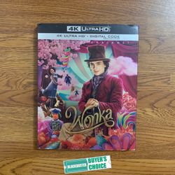 Wonka 4K UHD Blu-ray Combo Pack (4K UHD Blu-ray + Digital Code)