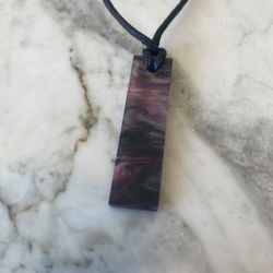 Resin Pendant Necklace