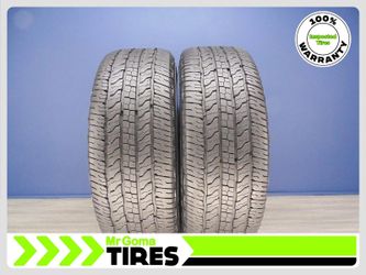 2 Goodyear Wrangler Fortitude HT 255/65R17 Used Tires 9.6/32 Tread 110T 2556517