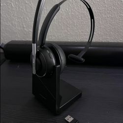 Bluetooth Headset W/ USB Dongle & Charging Base (PrancyBt)