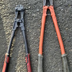 Bolt Cutters  -24” Large Size & 18” Medium Size 