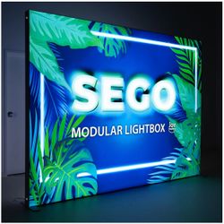 SEGO 9.8’ x 7.4” Backlit Lightbox Display