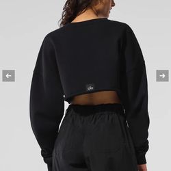 Alo extreme cropped pullover