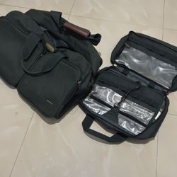 Travel Duffel And Hanging Toiletries Bag 