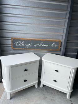 Matching nightstands