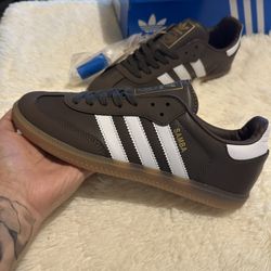 Adidas Sambas Brown 