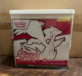 White flare Pokemon center ETB