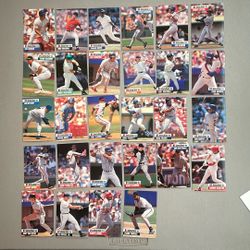 1993 Jimmy Dean Baseball Cards -28 Total
