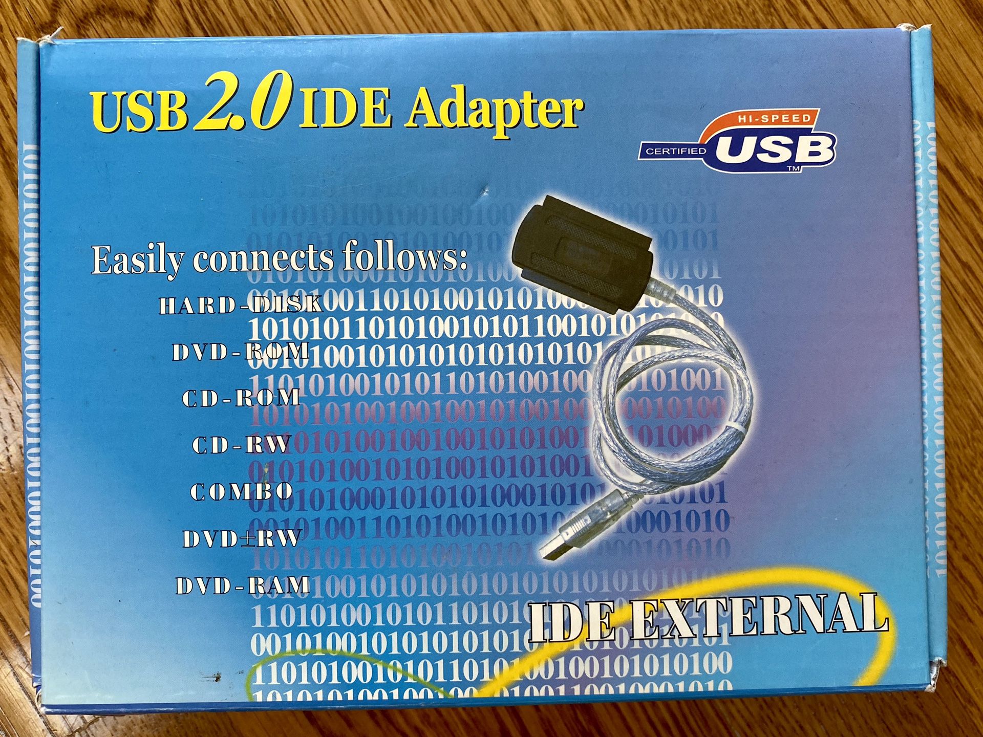 USB 2.0 IDE Adapter (Brand New)