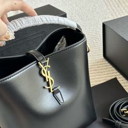 YSL medium bucket bag.