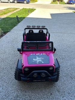 Pink Ride-On SUV