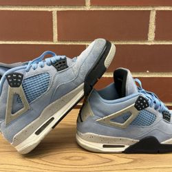 Men’s Nike Air Jordan Retro 4 University Blue/Tech Grey-White-Black
