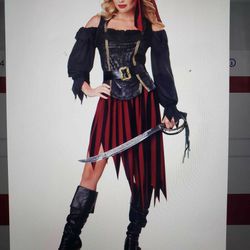Brand New Adult Female Pirate Costume 