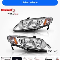 Honda Civic sedan Headlights 