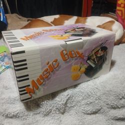 Brand New In Original Plastic Wrap Music Box 