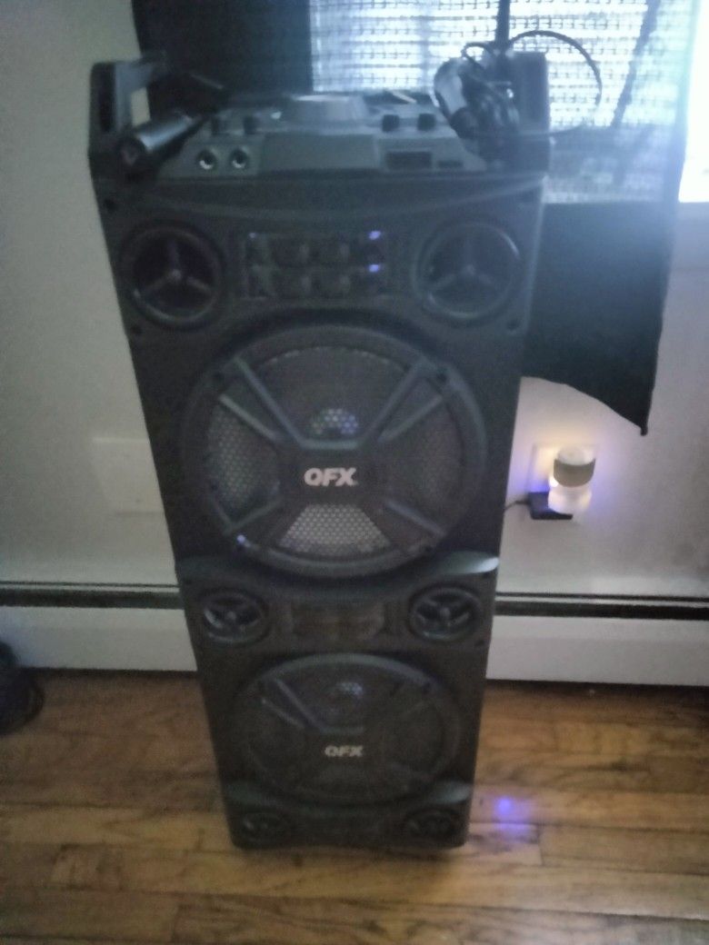 Bocina Bluetooth QFX Karioke
