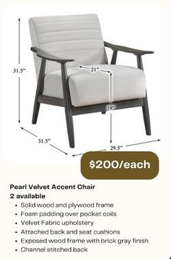 Velvet Chair