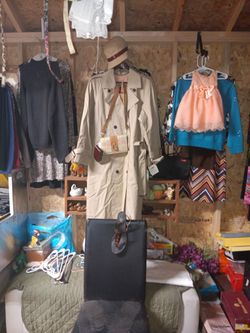 Vintage Etienne Aigner Trench Coat