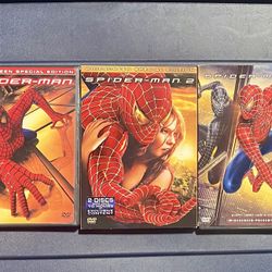 The Spider-Man Trilogy DVD Set 1-3