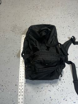 LL Bean Black Tactical Duffel with Strap