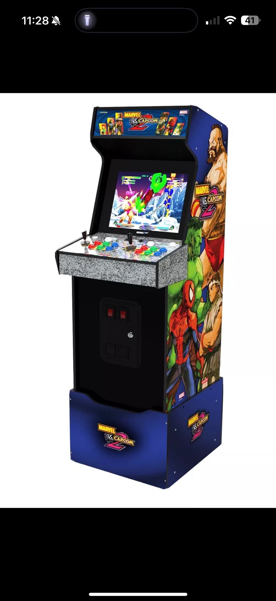 Arcade1Up Marvel vs Capcom 2