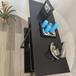 Black Console Table 