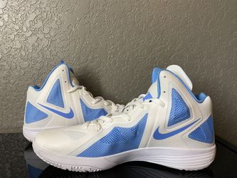 NIKE ZOOM HYPERFUSE TB Men's Size 17 White/ Varsity Blue Shoes Sale in San Antonio, TX - OfferUp