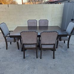 Dining Table With 6 Chairs 