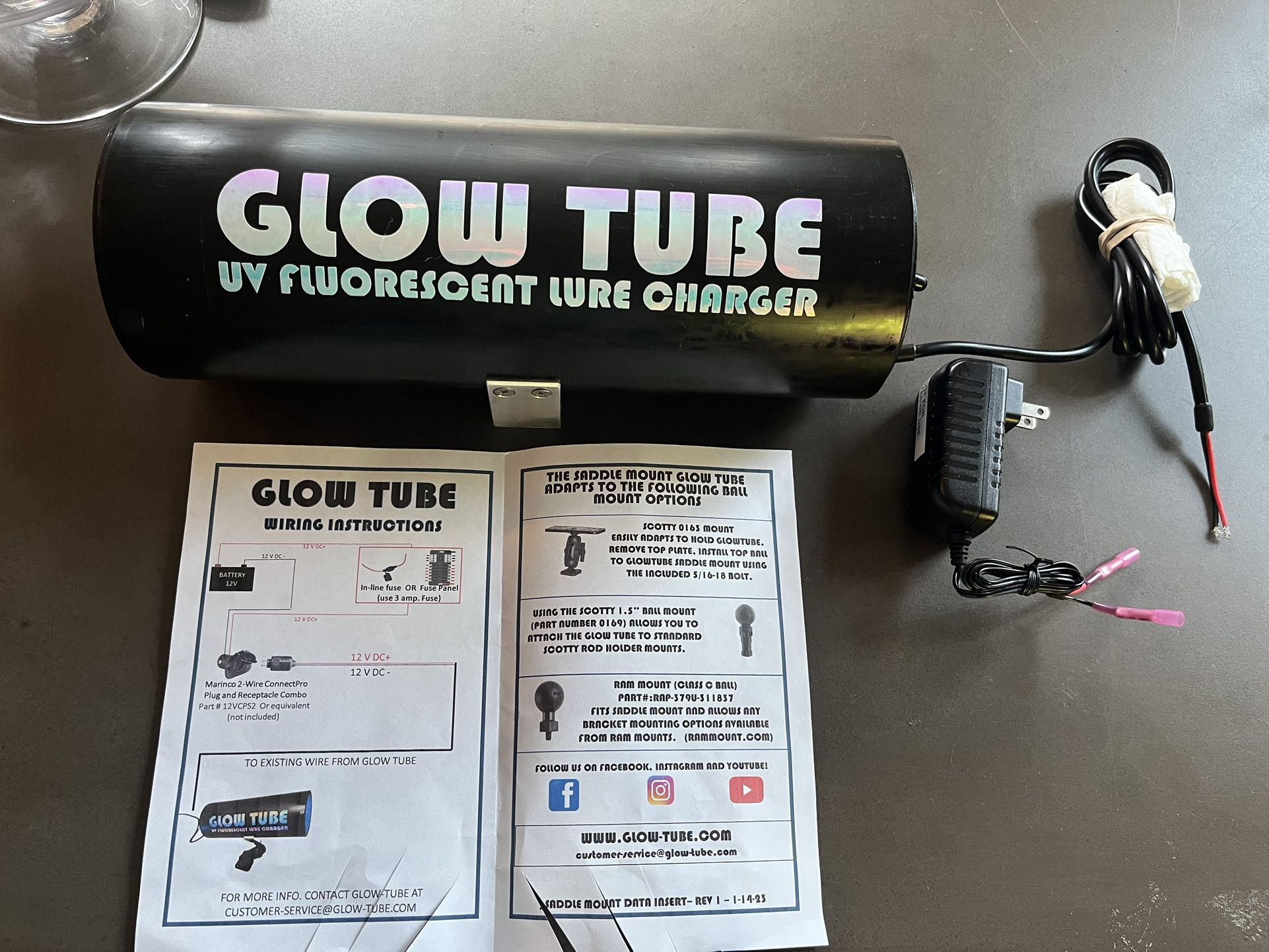 Glow-Tube For Fishing