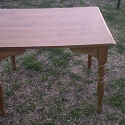 Real Solid Wood Table 